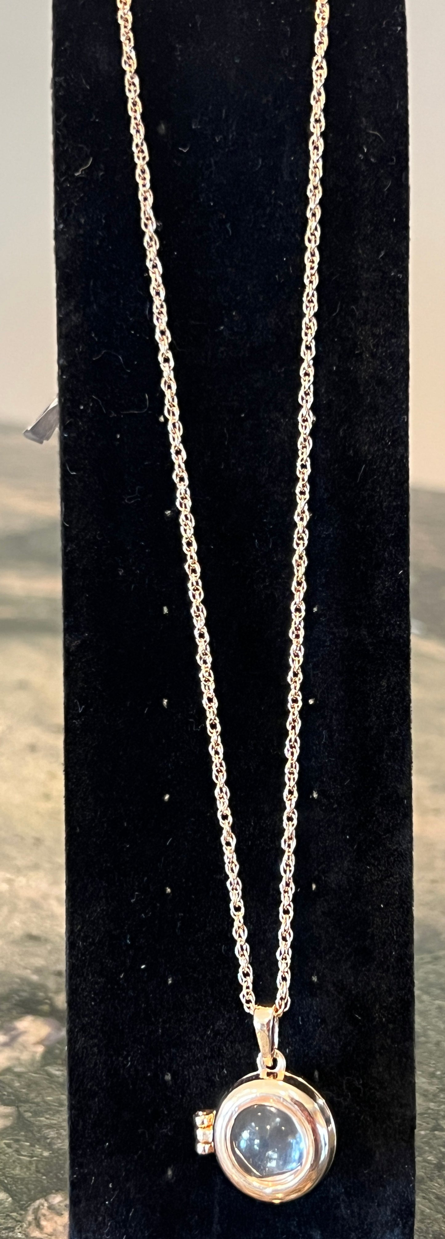 Birthstone Silver Plated Necklace with your choice of 2 Birthstones