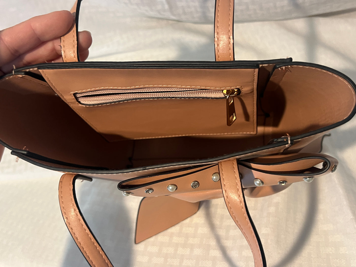 Pink Bow Purse (Gently Used)