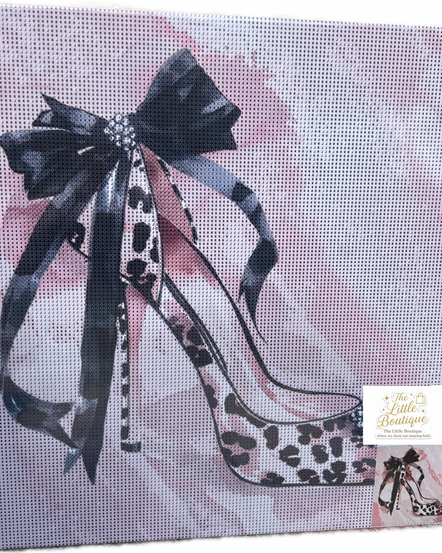 Pink Stiletto Diamond Art (Large)