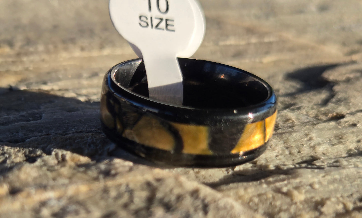 Ring stainless steel size 10