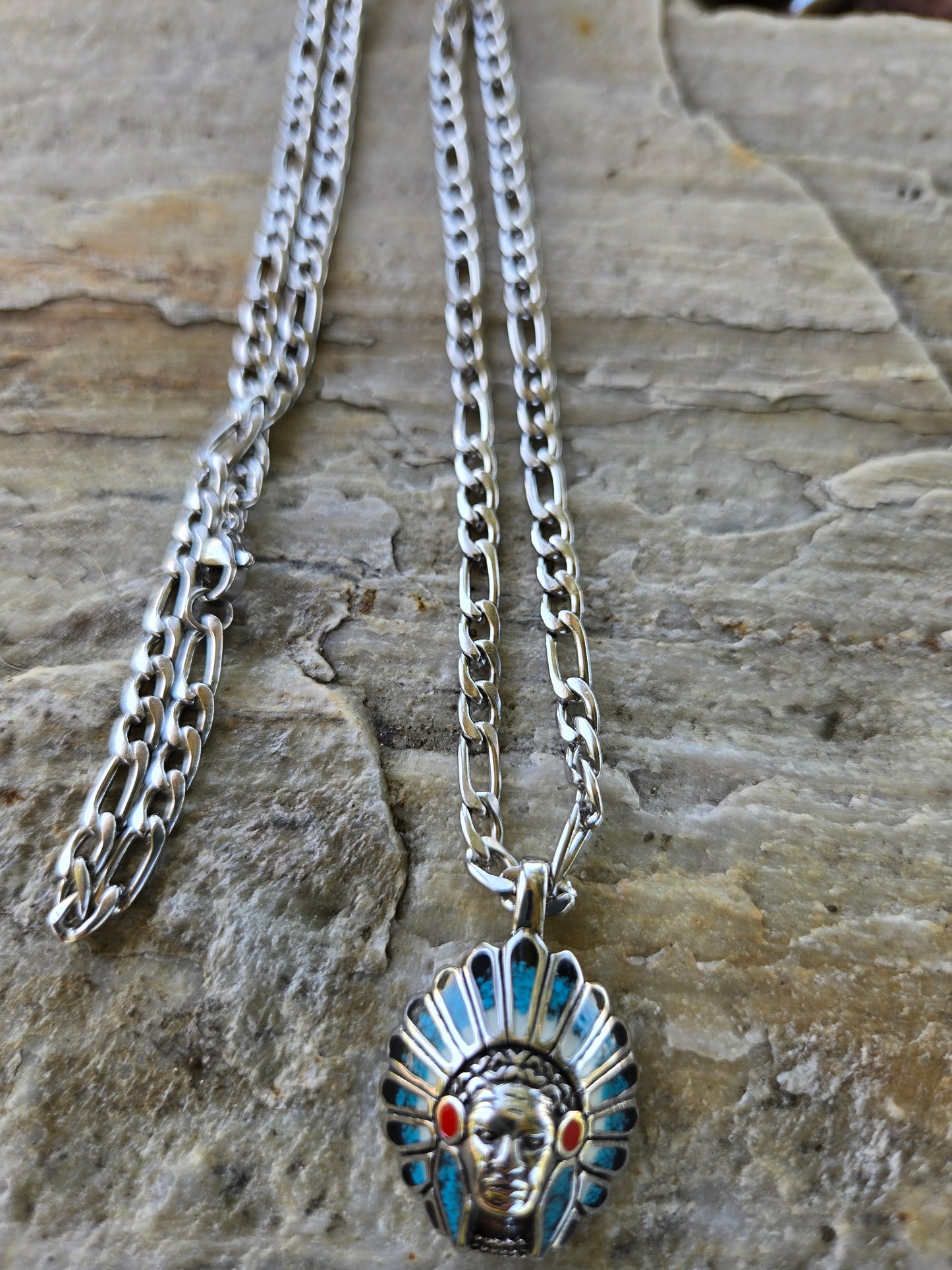 Genuine Chief Head Pendant