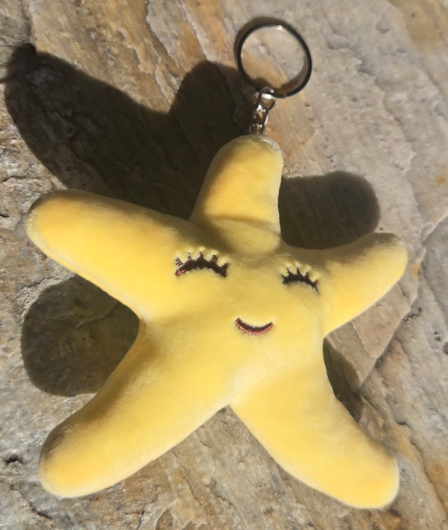Star Keychain Yellow