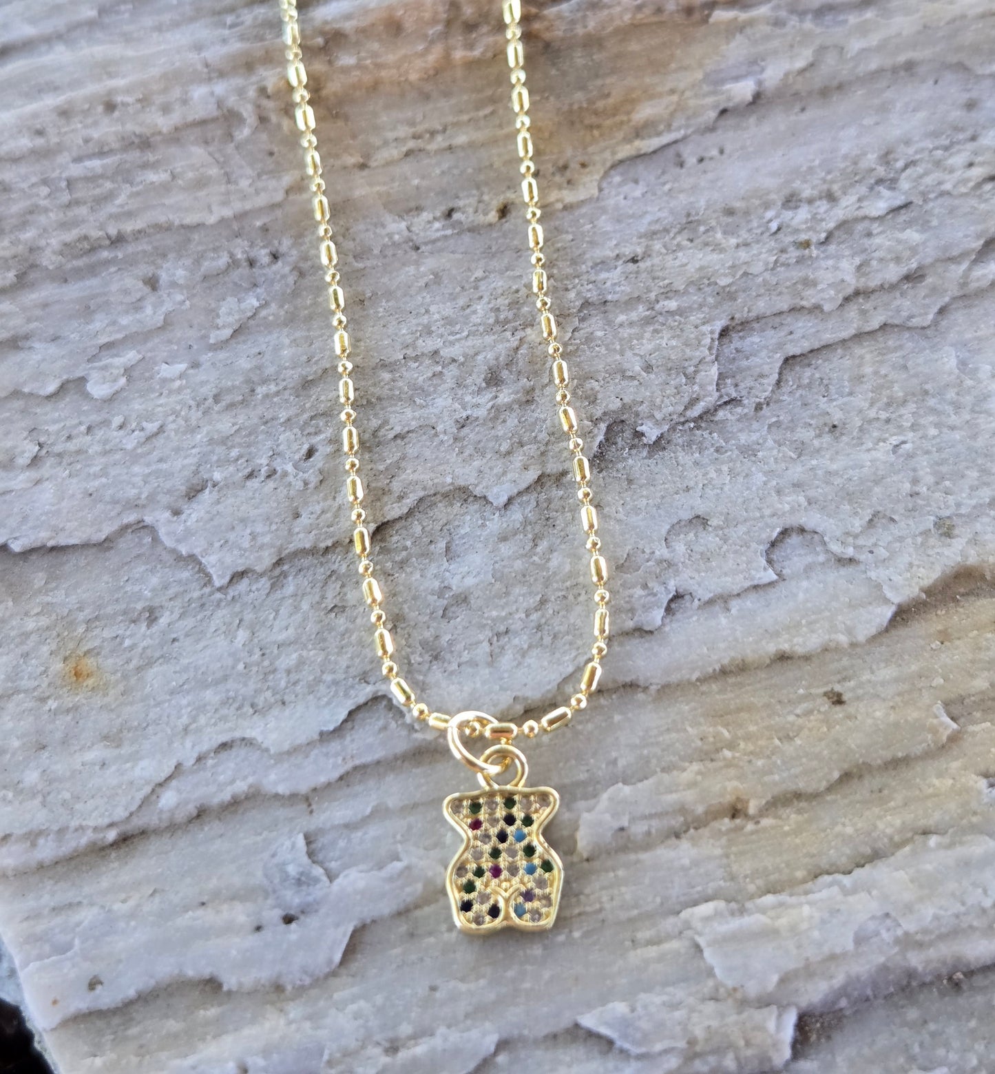 Tous with Multi Color Beads