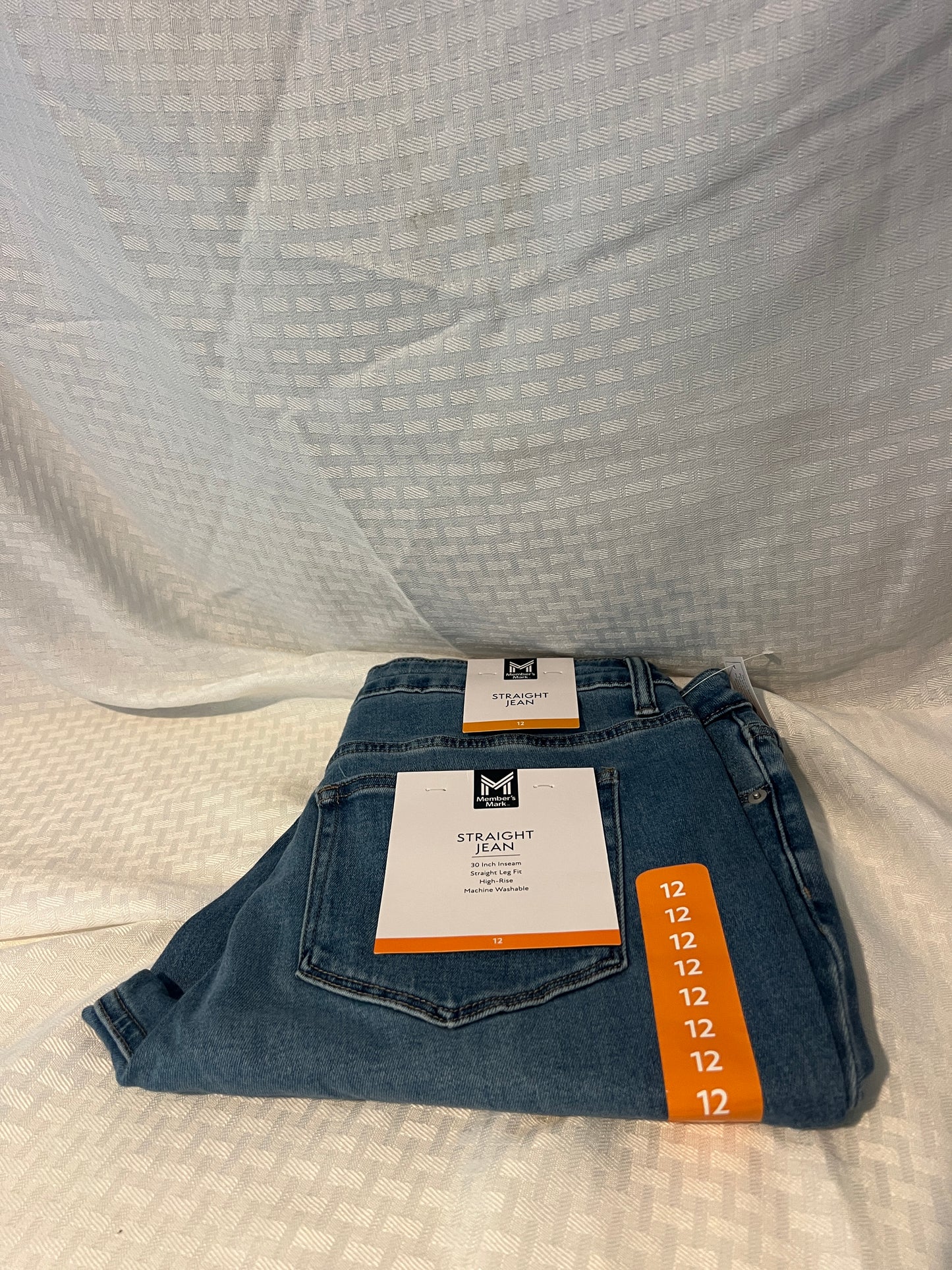 Member’s Mark Women’s Jeans (NEW) Size 12 DARK Blue