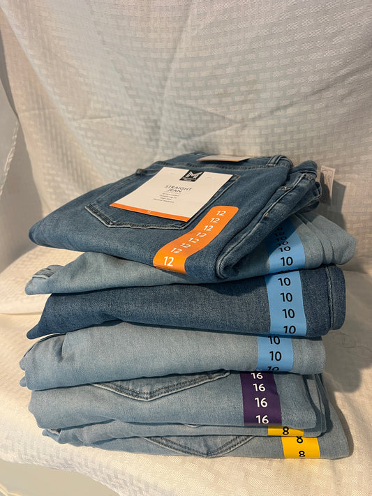 Member’s Mark Women’s Jeans (NEW) Size 12 DARK Blue