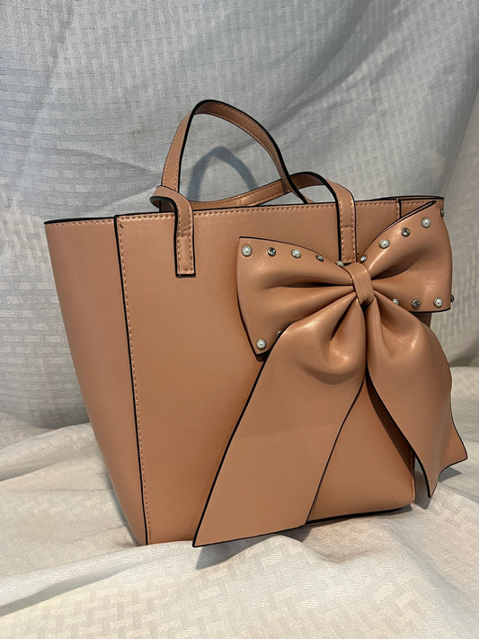Pink Bow Purse (Gently Used)