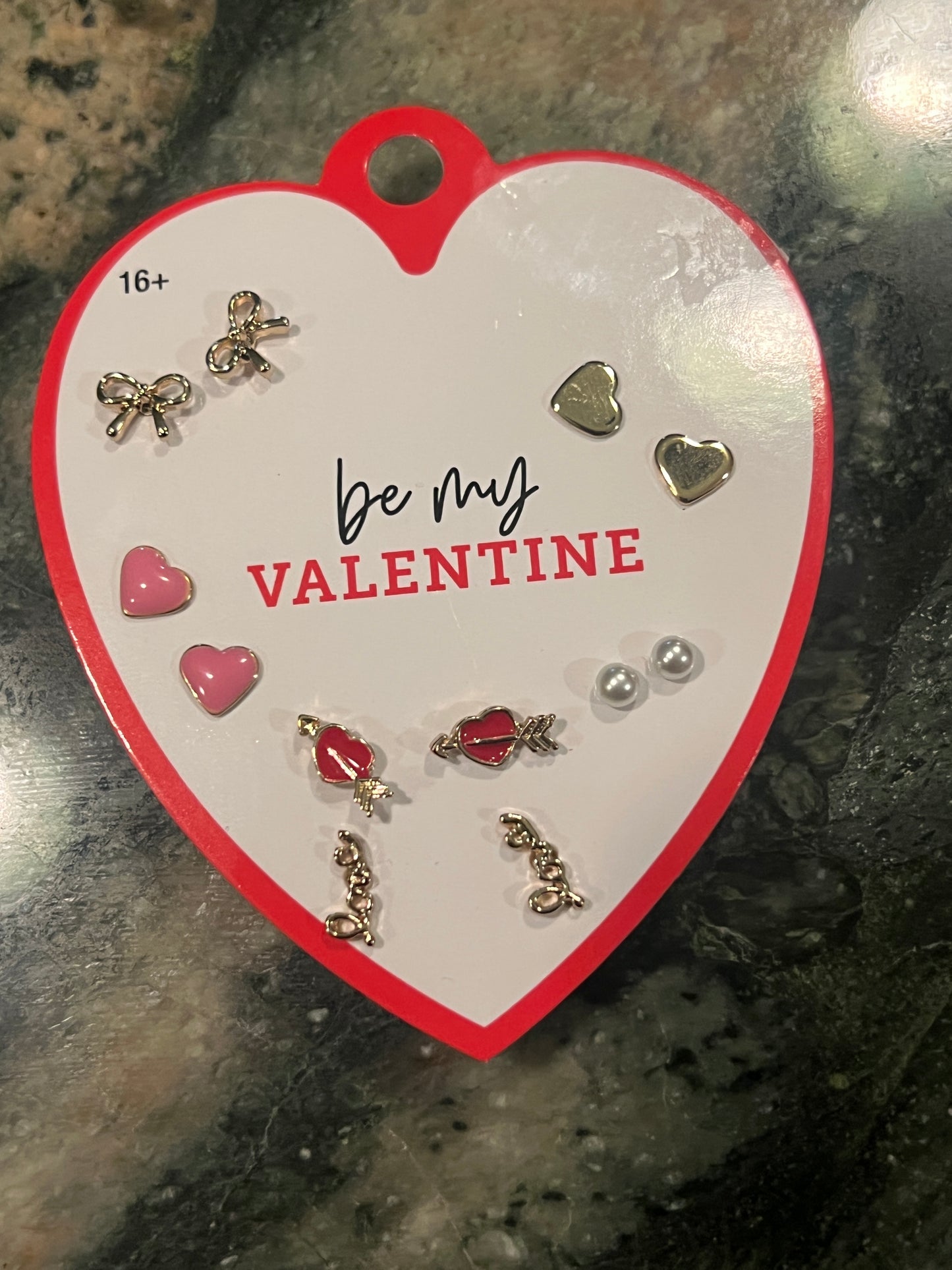 Variety Valentine Stud Earrings