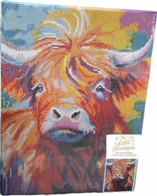 Highland Cow Diamond Art (Large)