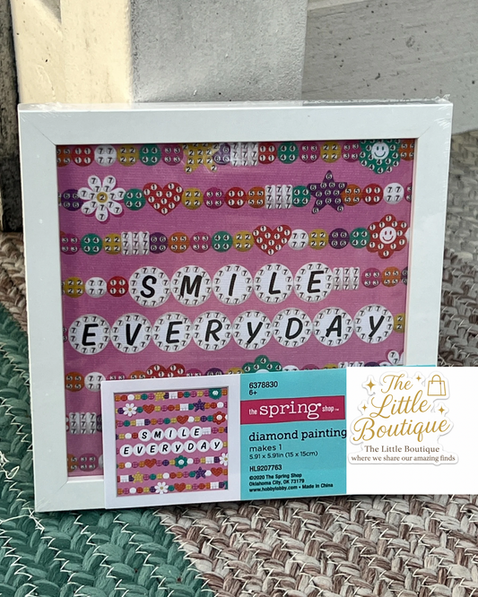 Smile Everyday Diamond Art (Small)