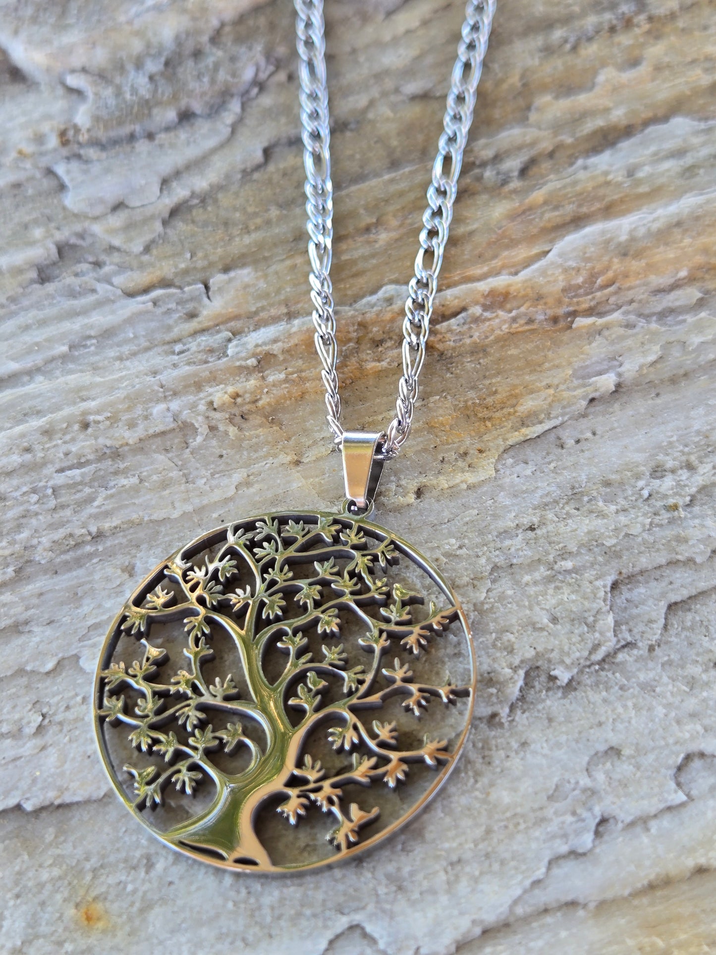 Tree of life stainless steel