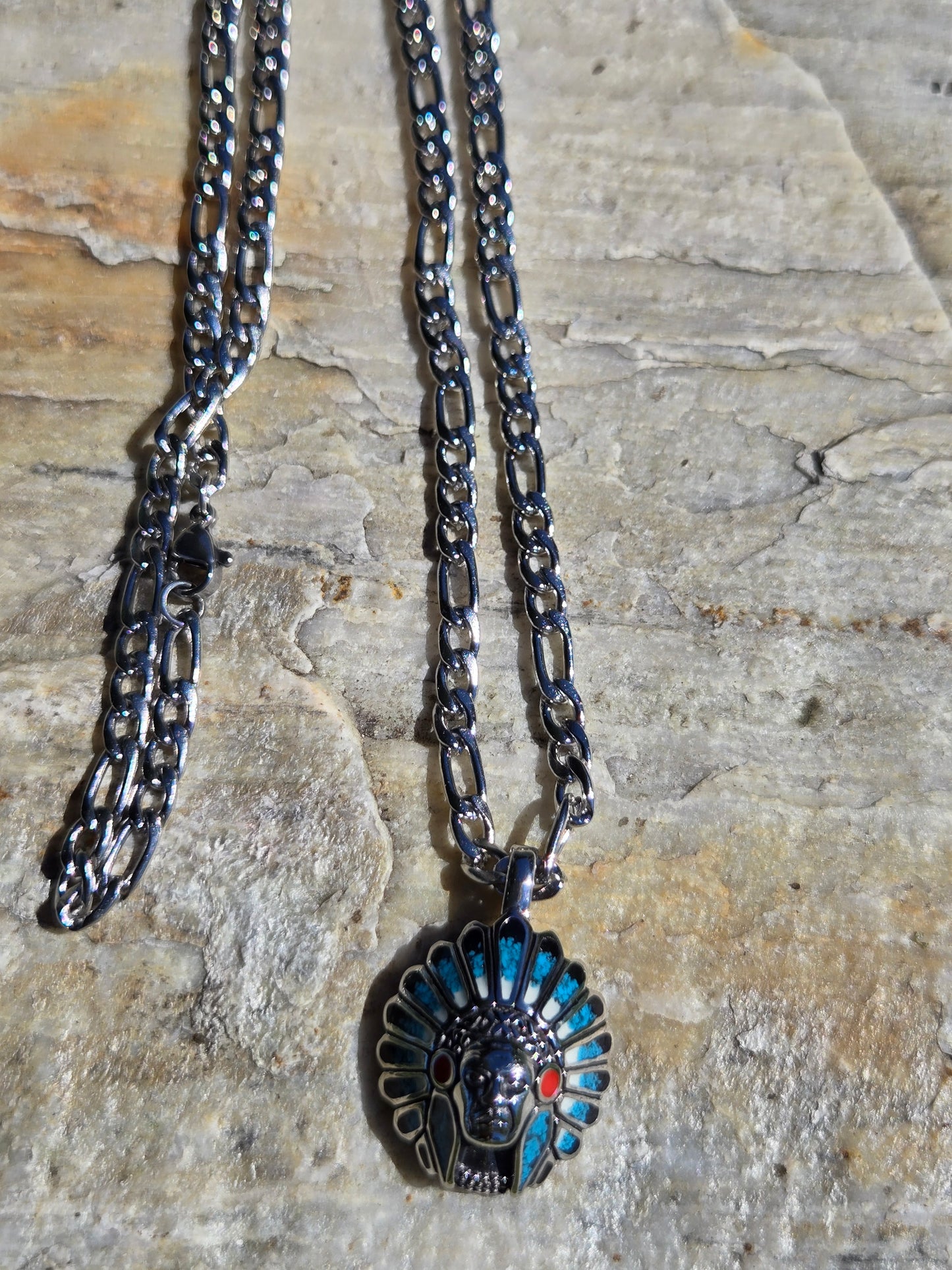 Genuine Chief Head Pendant