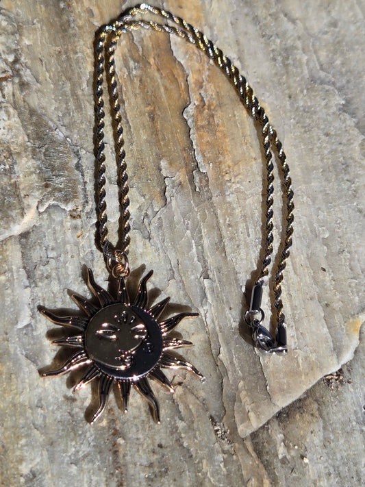 Sun & Moon Necklace