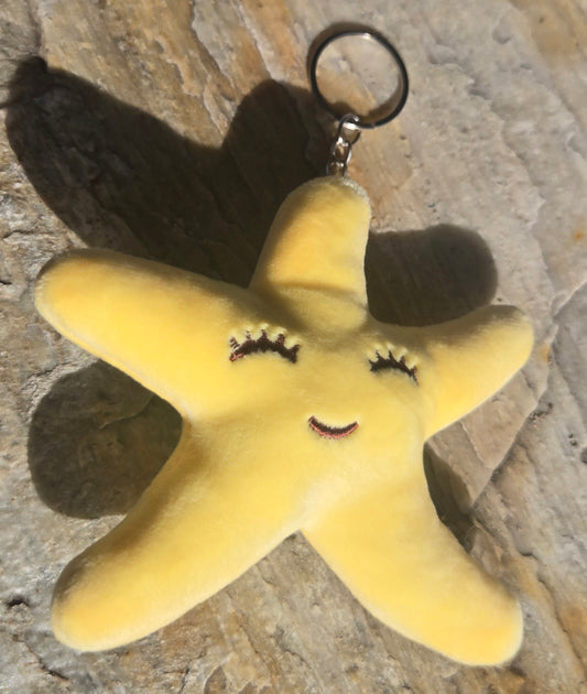 Star Keychain Yellow
