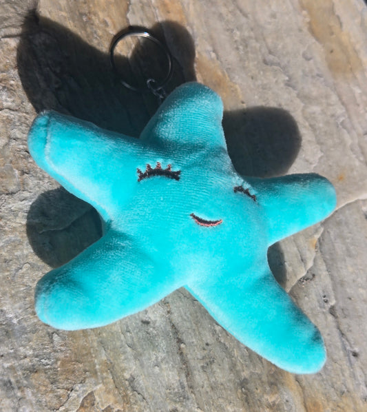 Star Keychain Turquoise